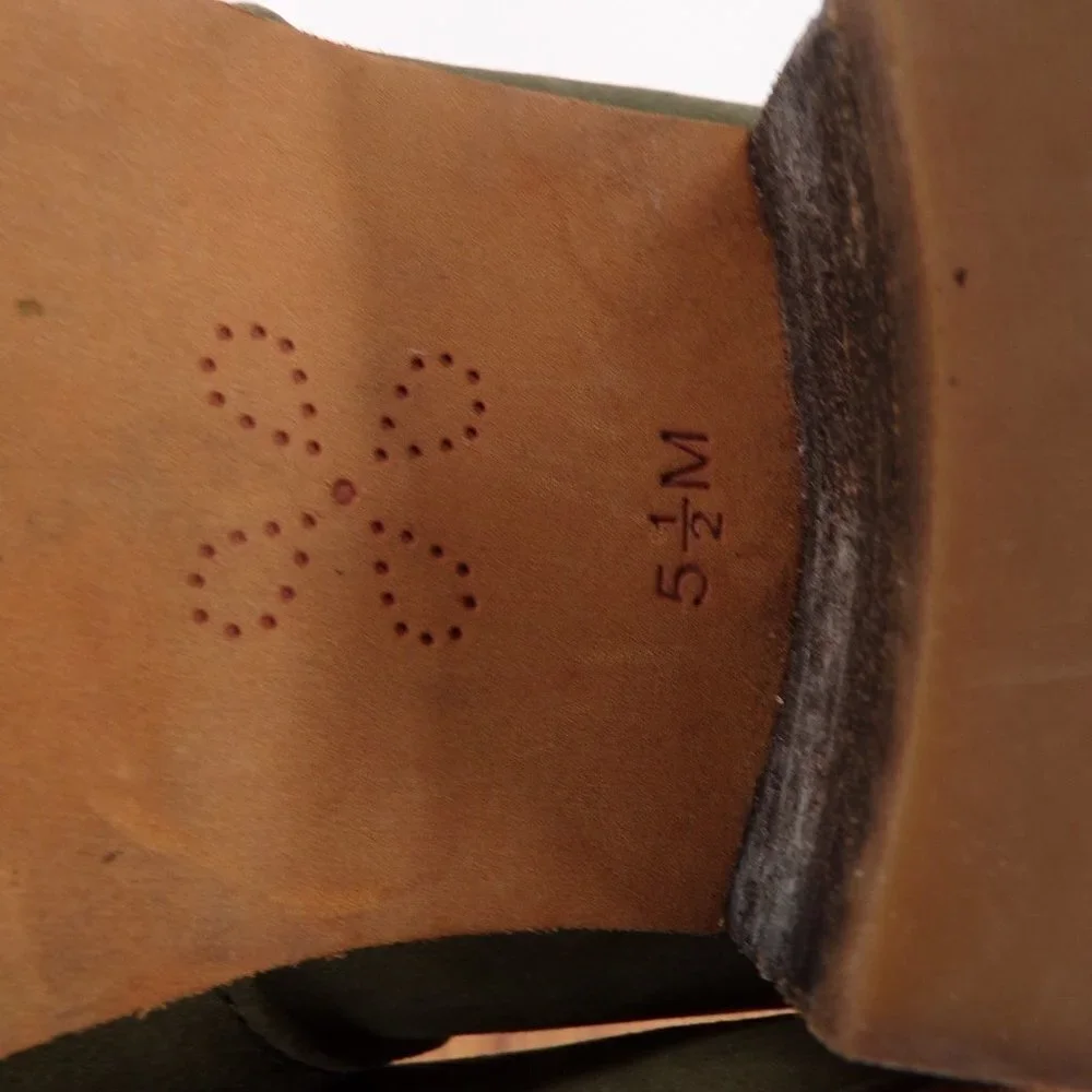 Caslon Women's Suede Leather Buckle Ankle Boots - size 5.5 - Picture 8 of 10